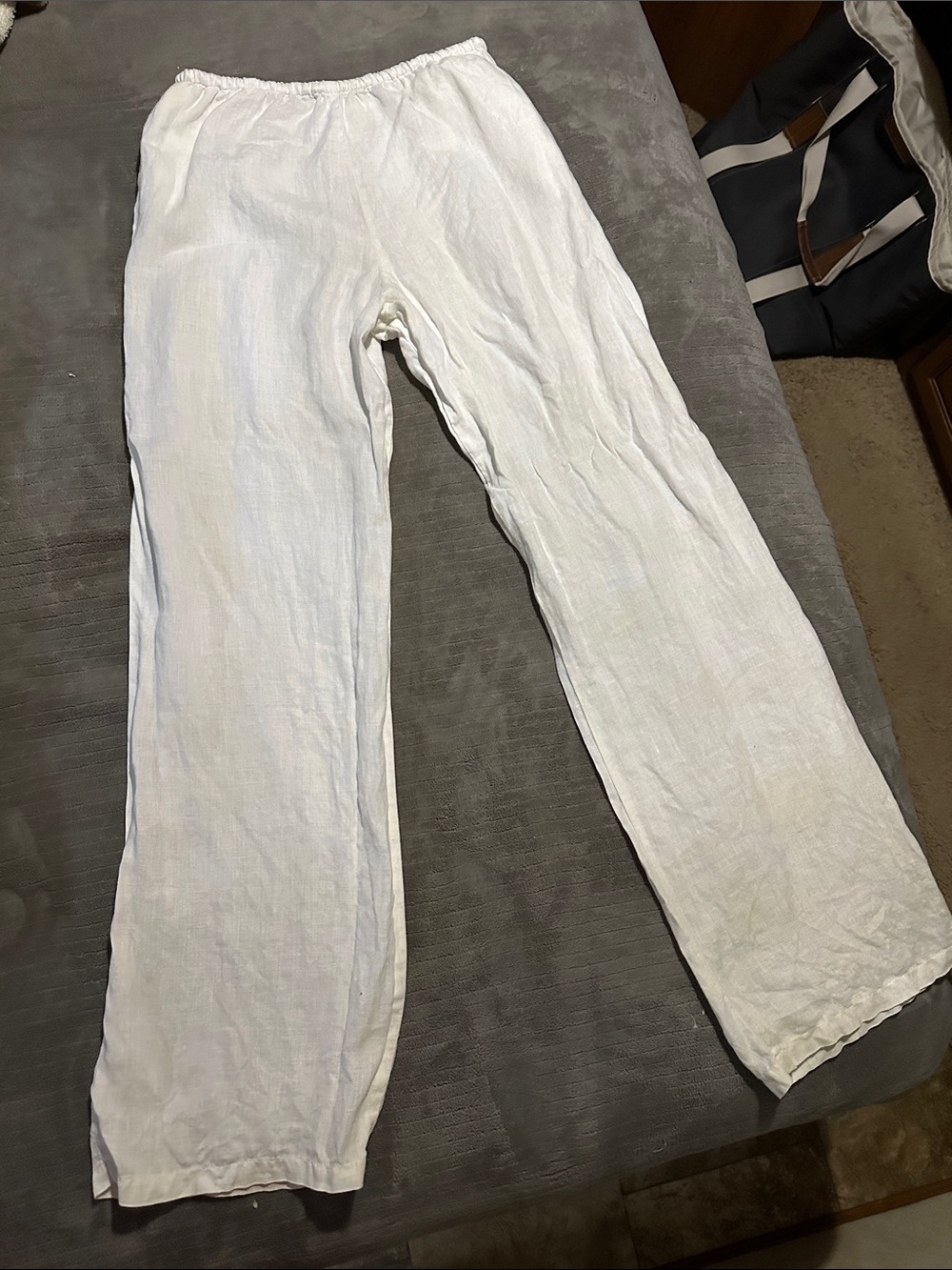 LA Relaxed Linen Drawstring Pant - Picture 4 of 5